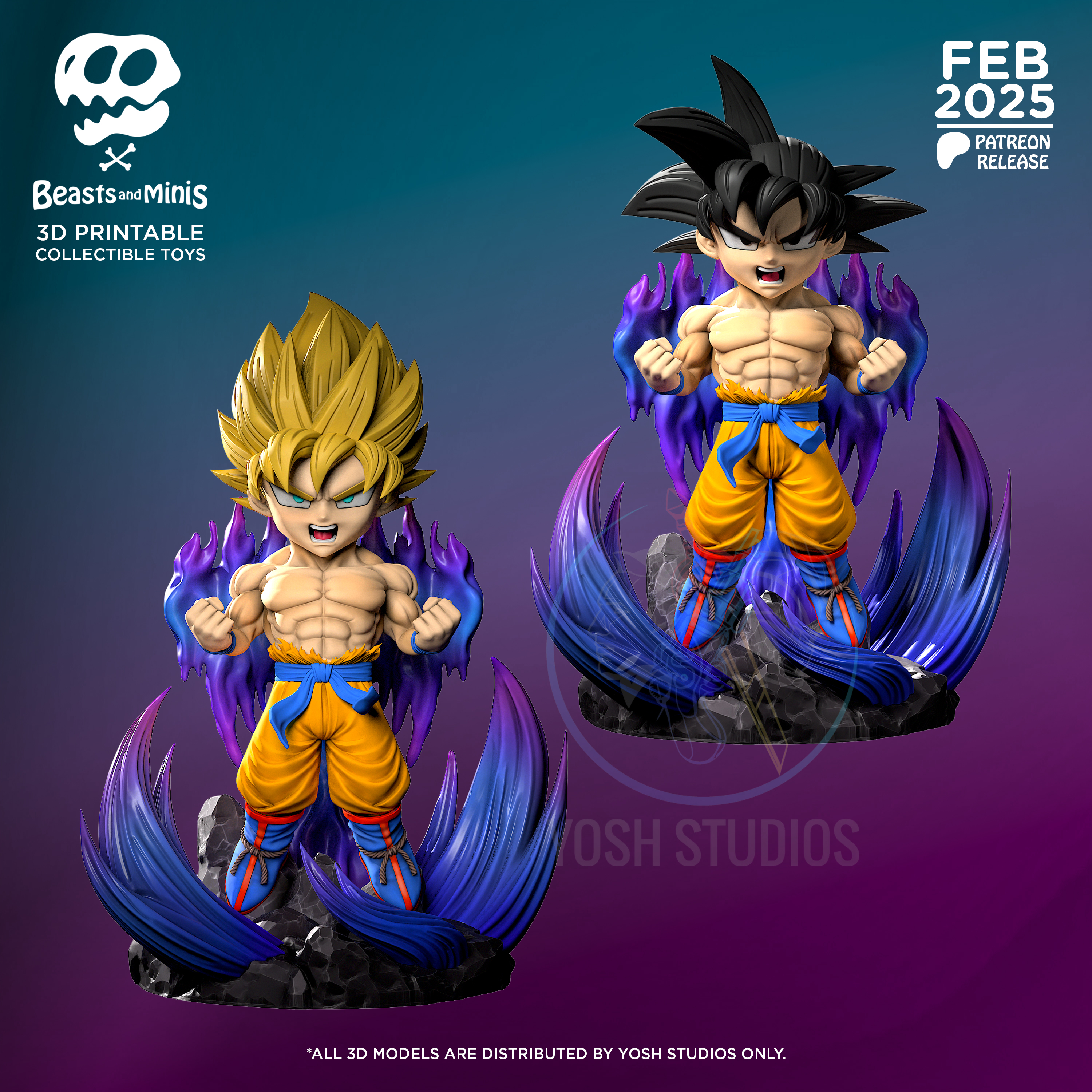 Goku Mini Model
