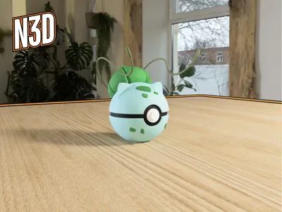 0001 - Bulbasaur view 2