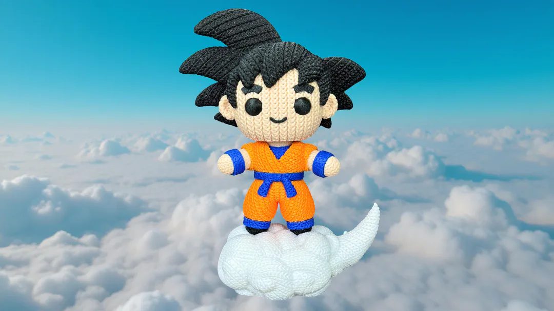 Goku Knitted