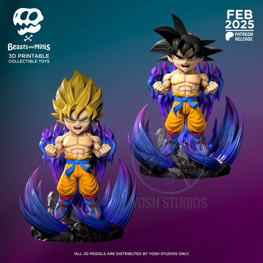Goku Mini Model