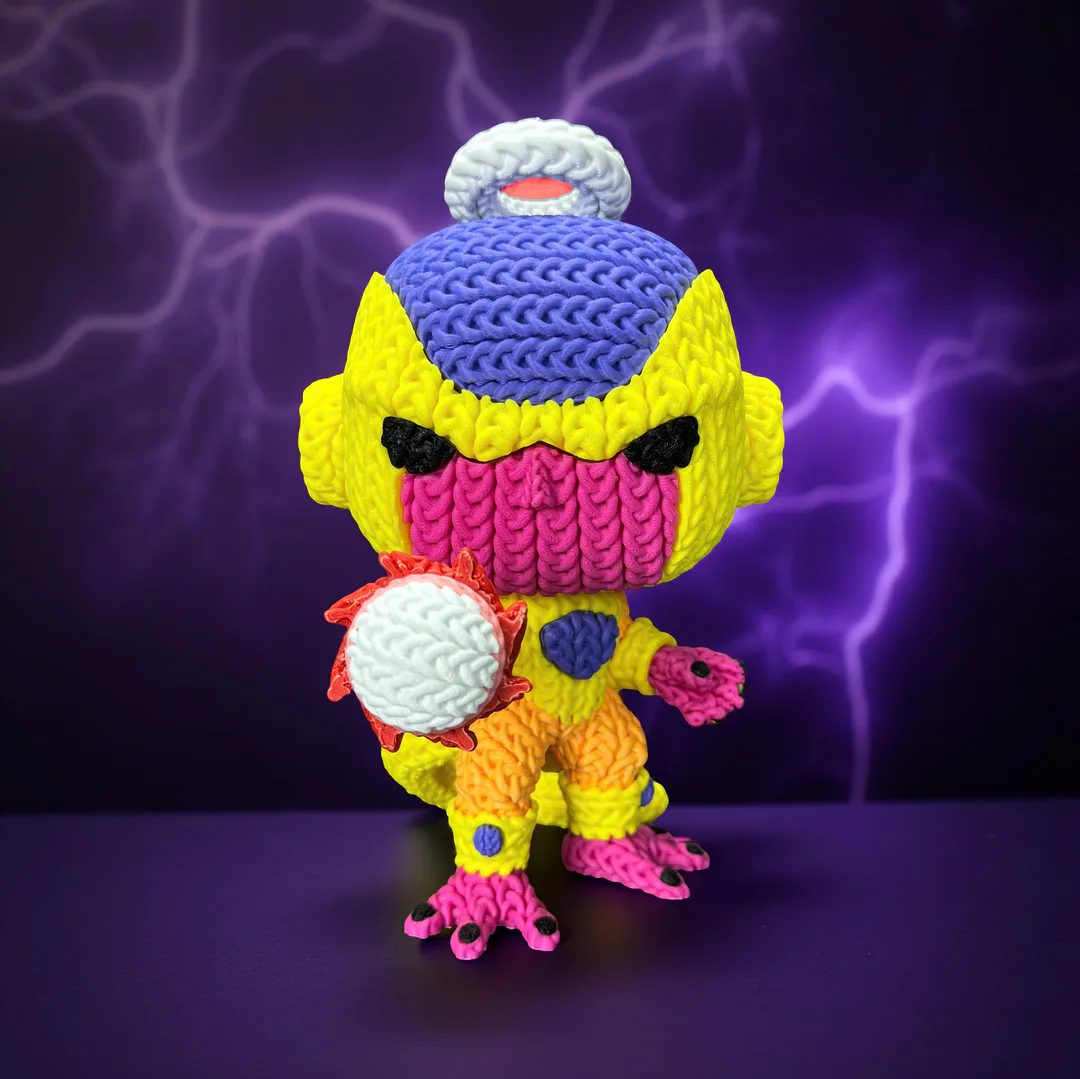 Golden Frieza Knitted