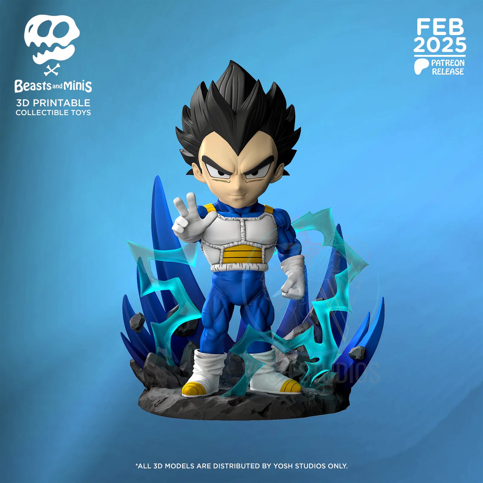 Vegeta Mini Model